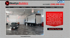 Desktop Screenshot of beattysbuilders.com